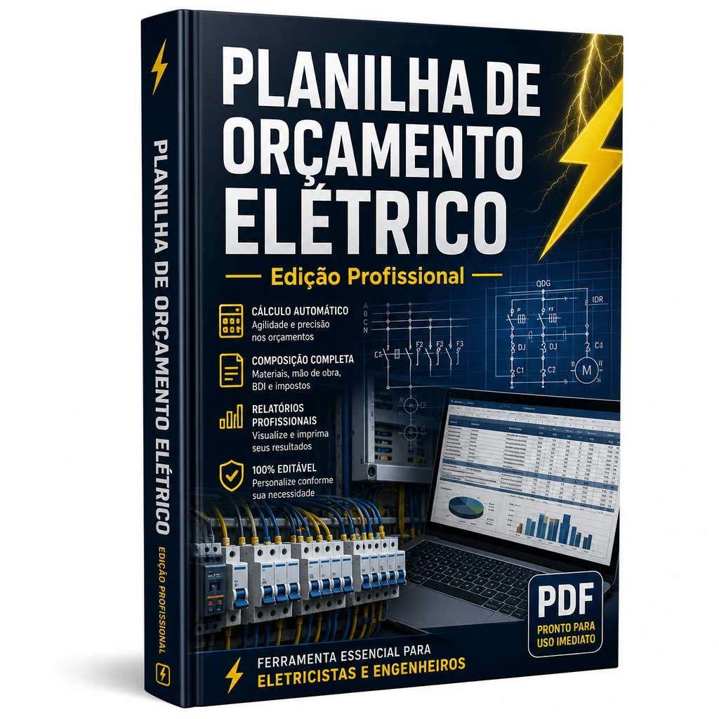 Planilha automática de orçamento elétrico