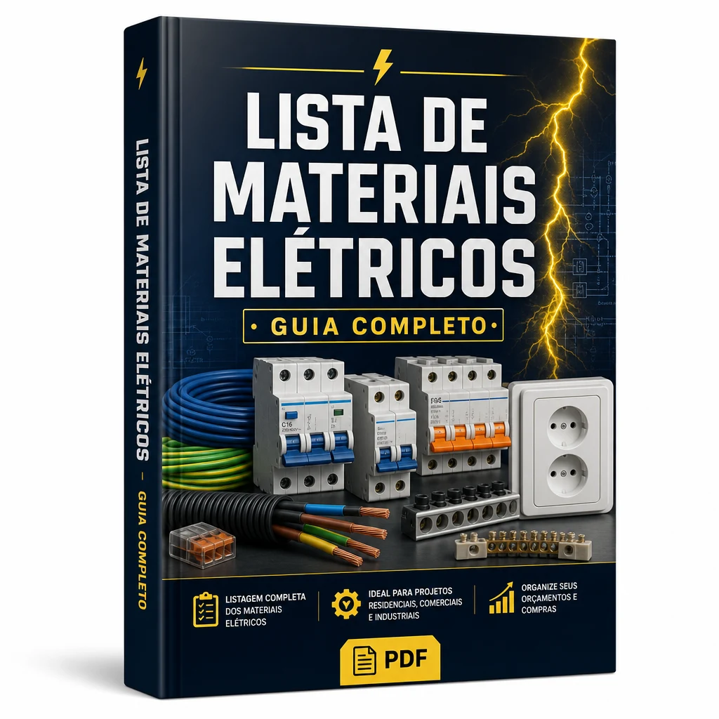 Lista de materiais para elétrica residencial